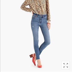 LAST CHANCE✨ J. Crew 9” High Rise Toothpick Jeans